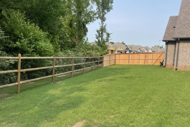 Round Rail Fence Installation Near City, State | Master Fence Company